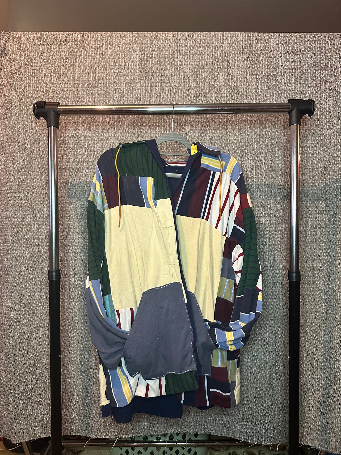 (A)Vintage Polo Tile ZipUp