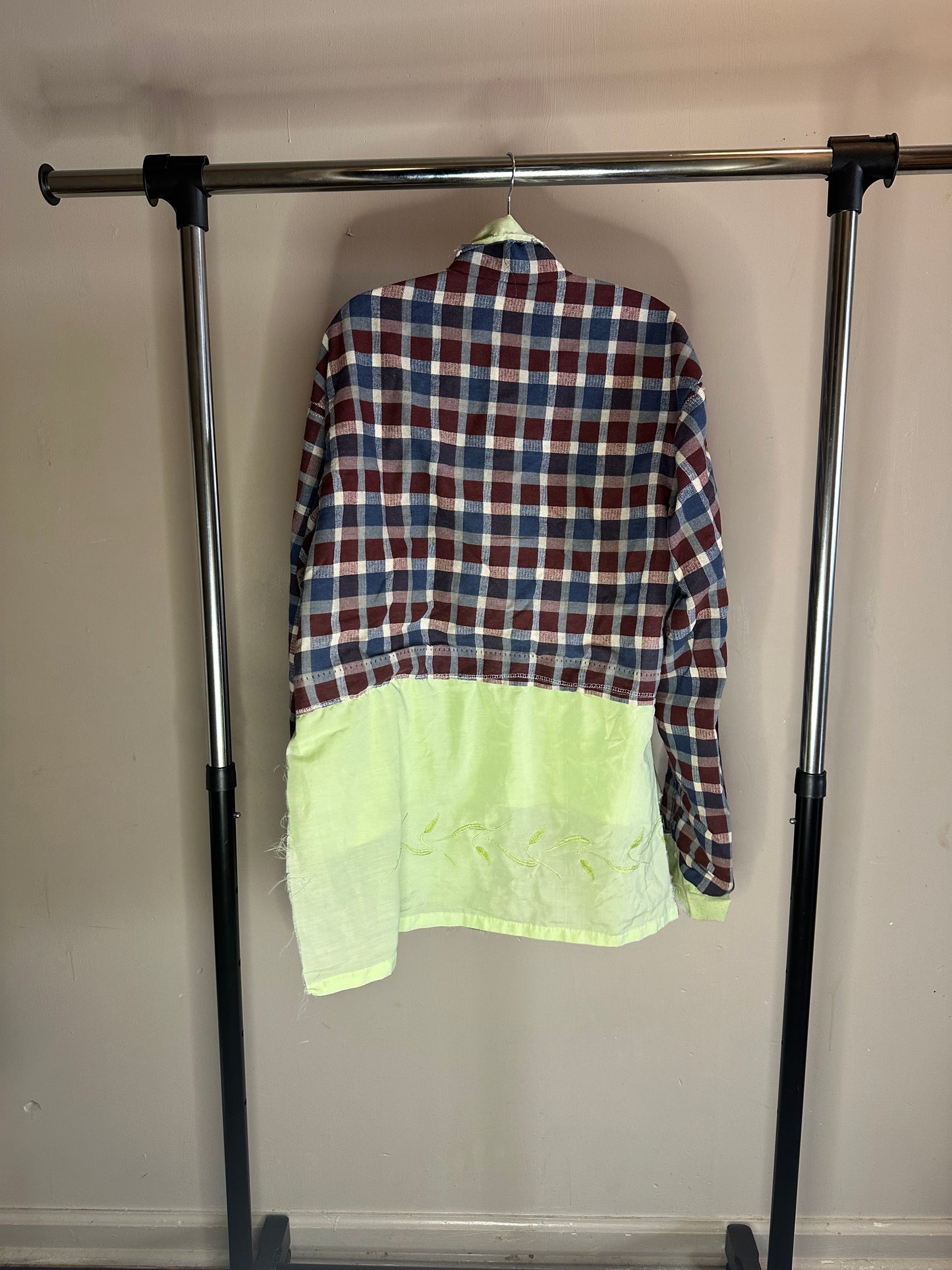 Layered Tapestry Button Up
