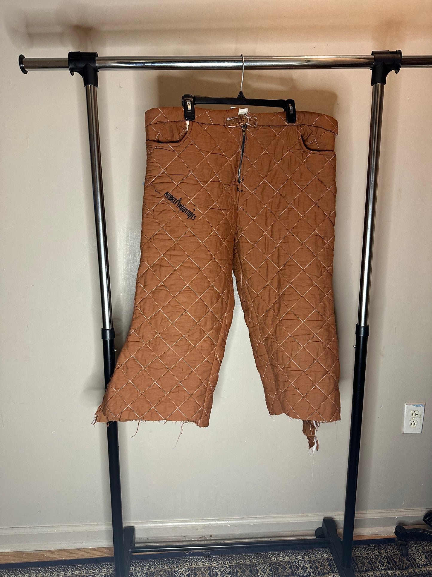 Quilted Nubati Cut Pants