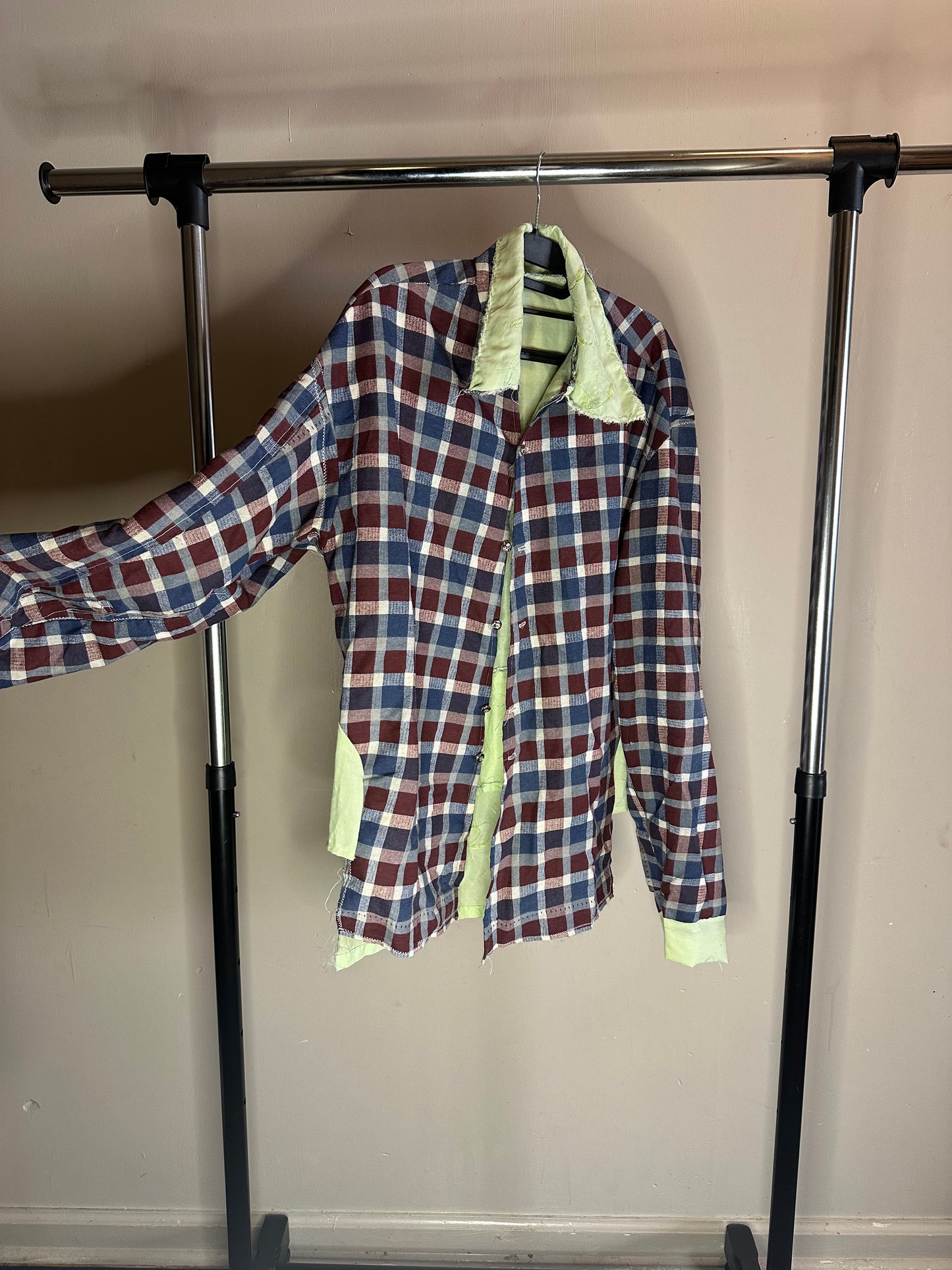 Layered Tapestry Button Up