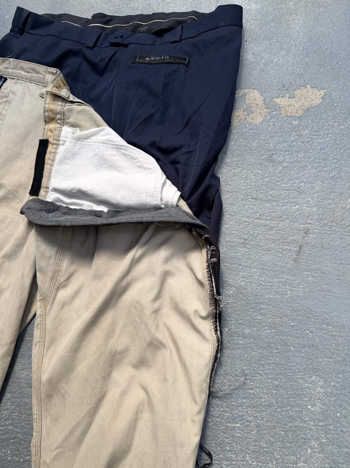 Peeled Work Pants