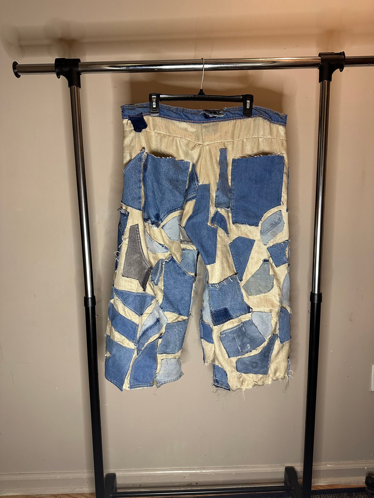 Tile Denim Pants