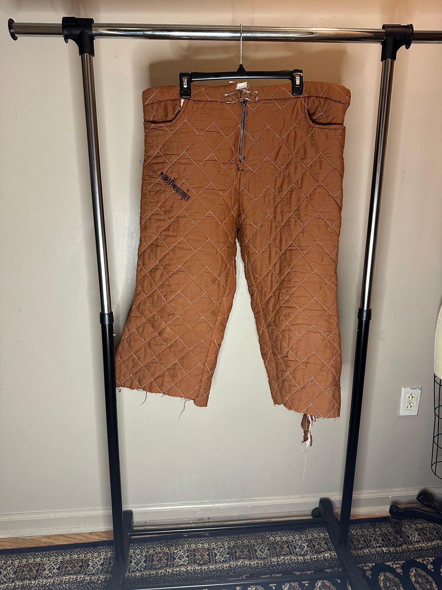 Quilted Nubati Cut Pants