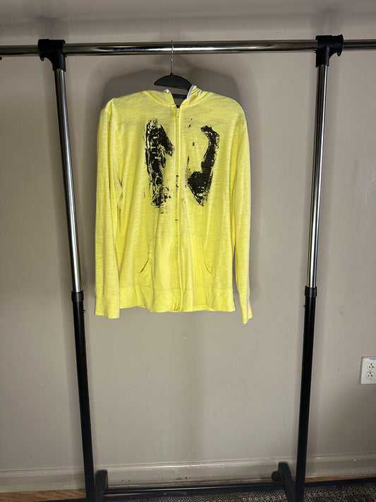 Banana Yellow Zip Up