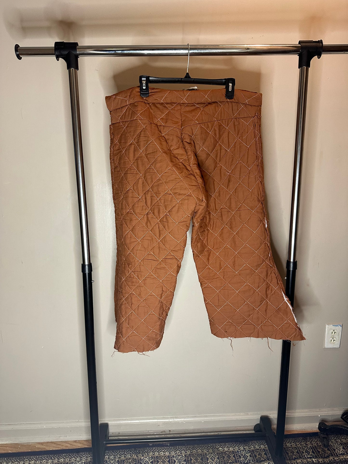 Quilted Nubati Cut Pants