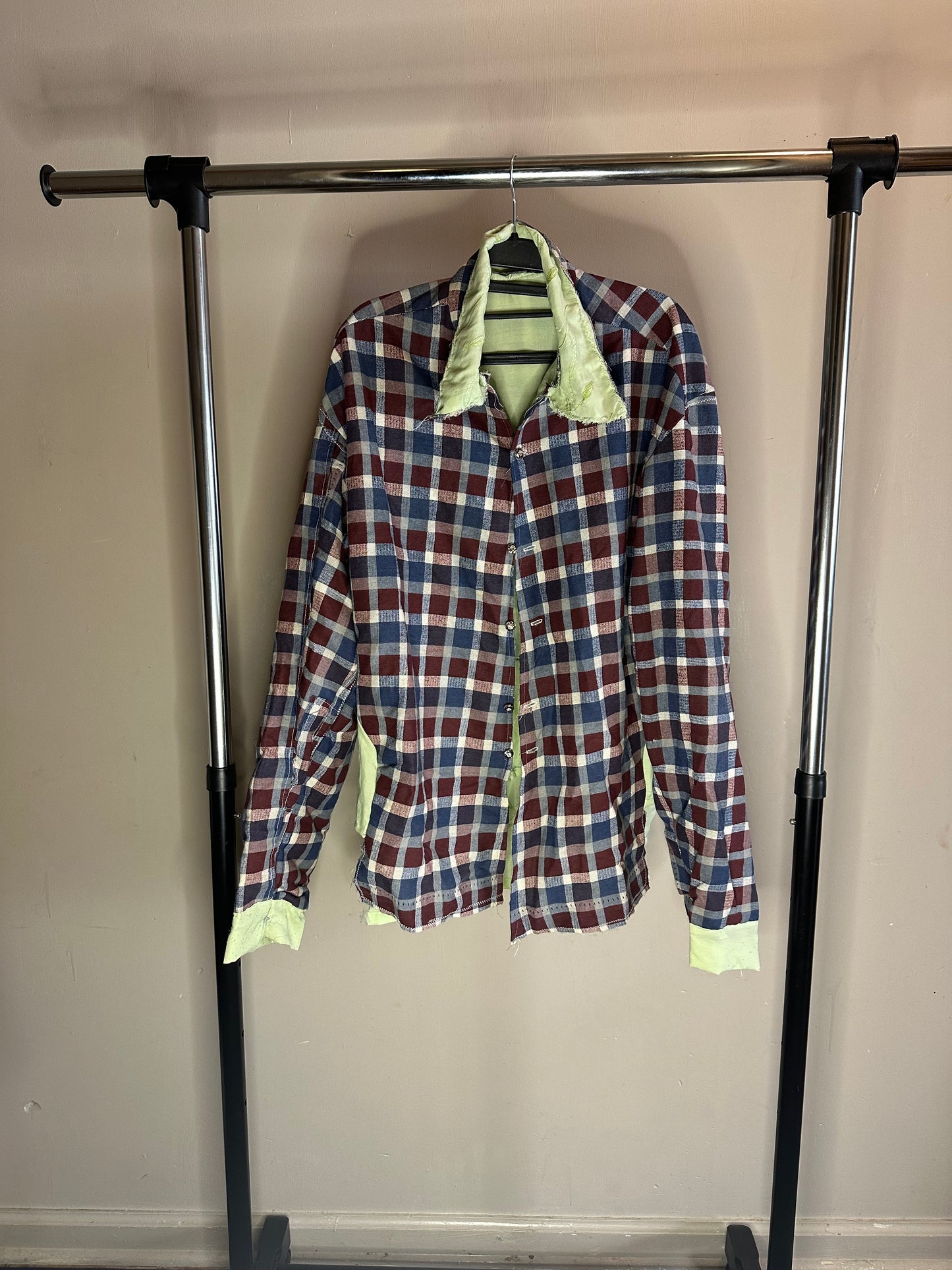 Layered Tapestry Button Up