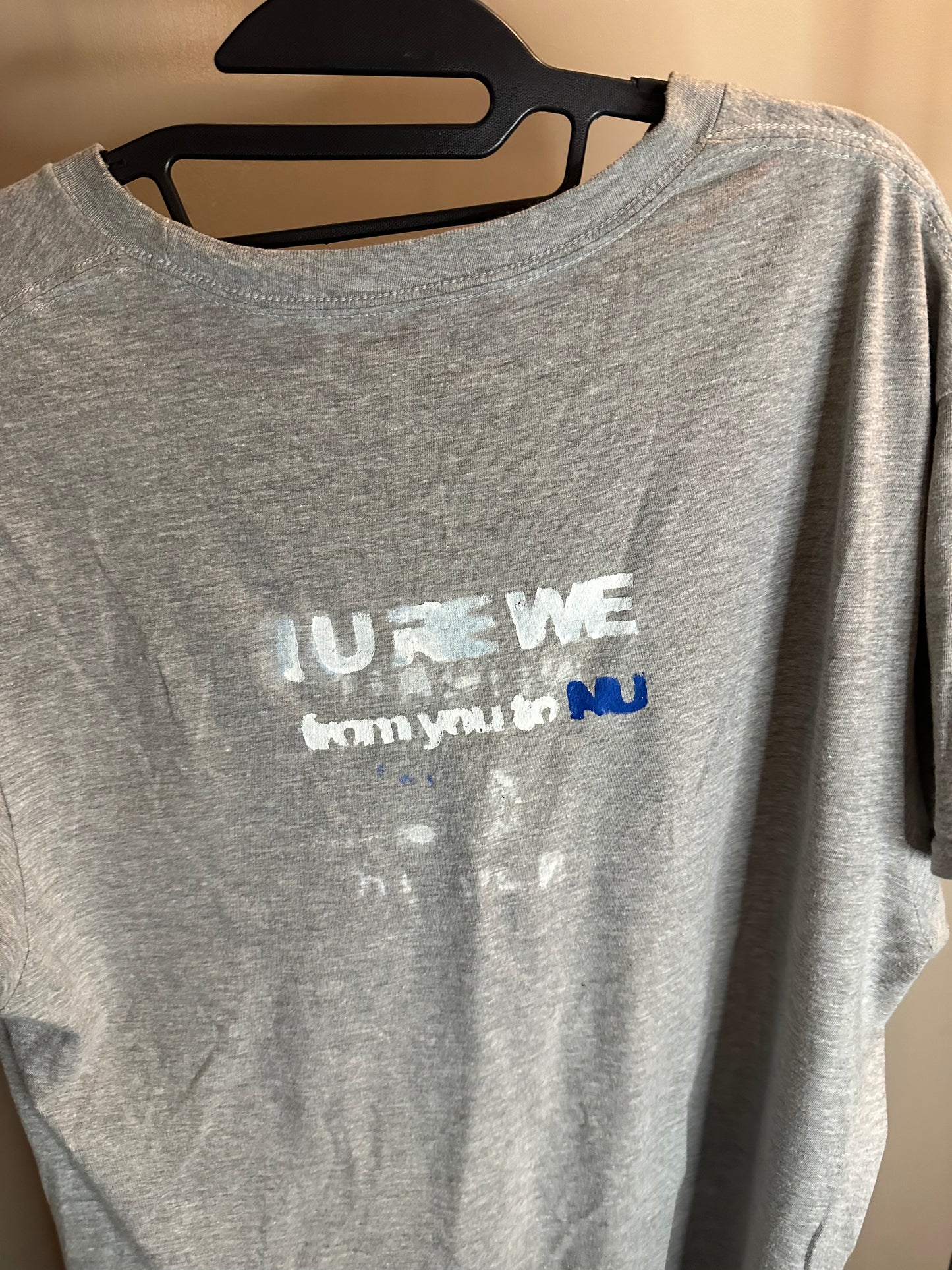 NU logo tee