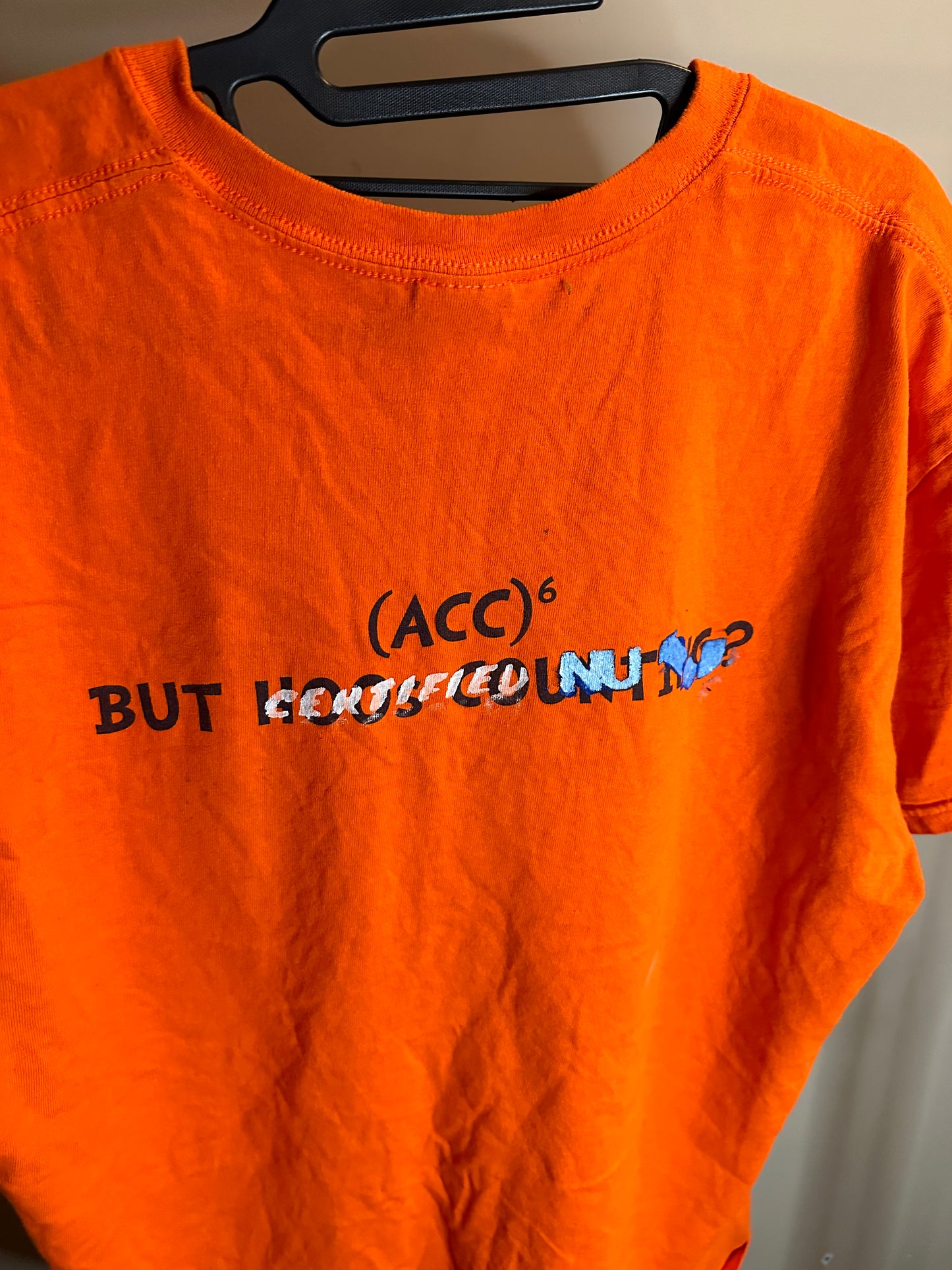 Orange college tee