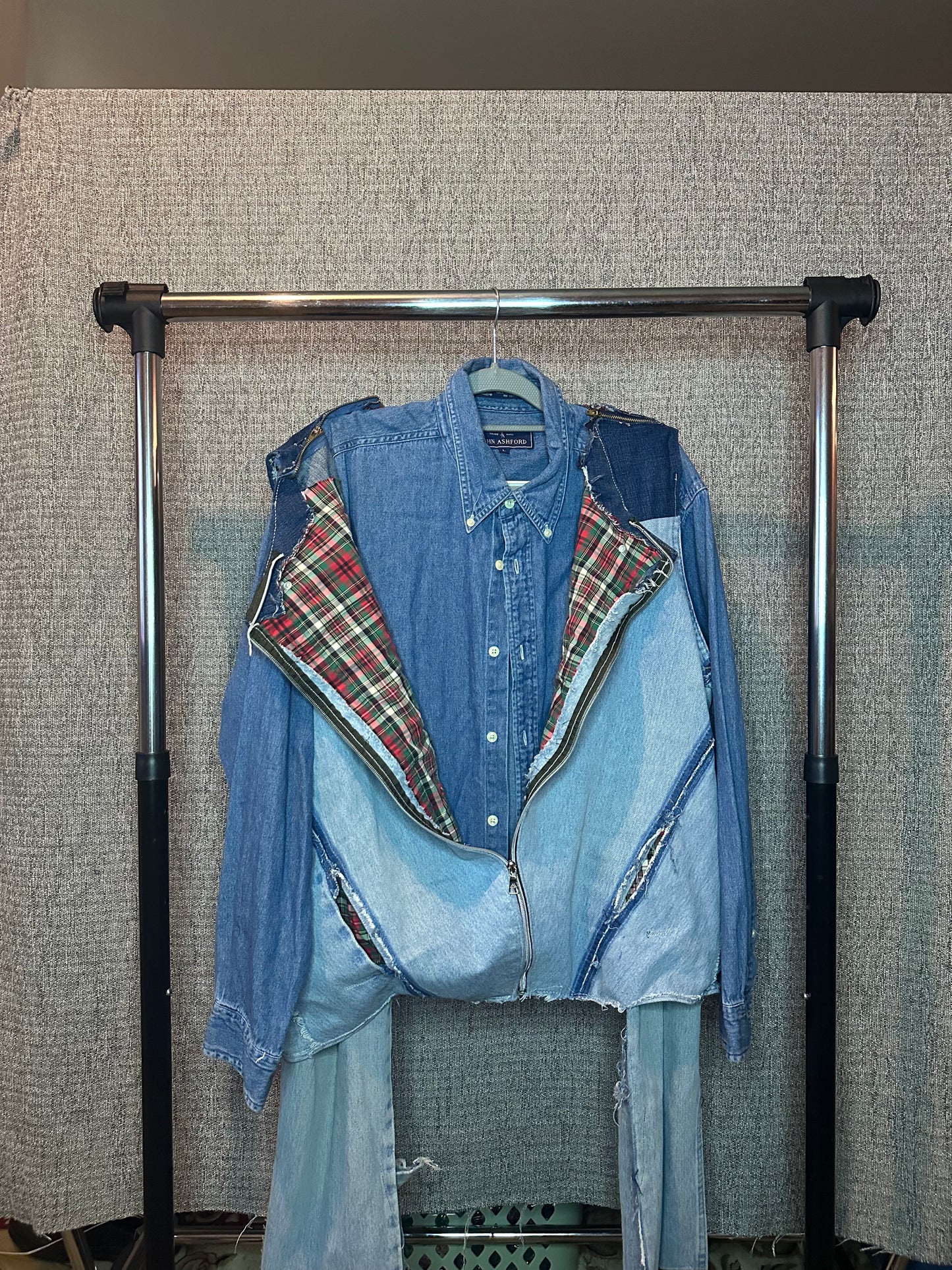 (A)Reversible Flip Long Coat